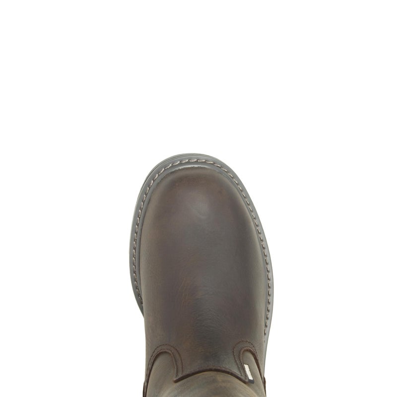 Wolverine Men's Floorhand Waterproof 10" Soft Toe Work Boot, Dark Brown, 11.5 W US - Image 5